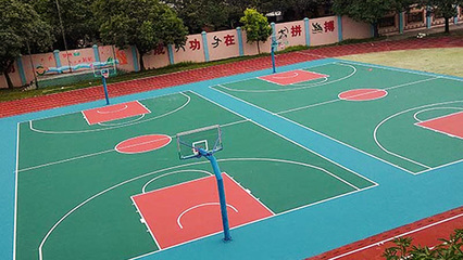 南寧上堯村委會(huì)彩虹式獨(dú)柱籃球架安裝 村民健身鍛煉意識(shí)有望提升