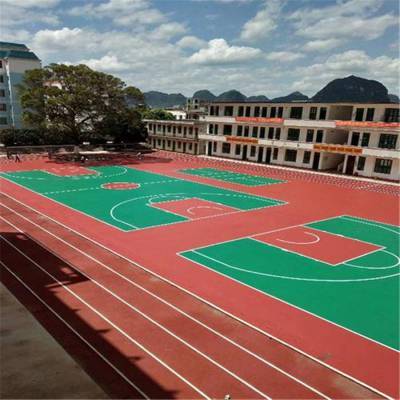 青島操場塑膠跑道 塑膠跑道鋪裝 塑膠跑道材料公司